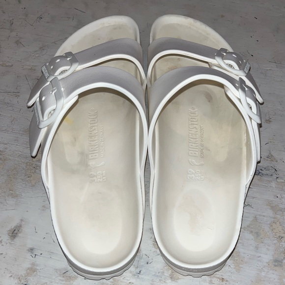 Birkenstock  Arizona Essentials Eva in eggshell | size 39 or 8.5 - Picture 2 of 3